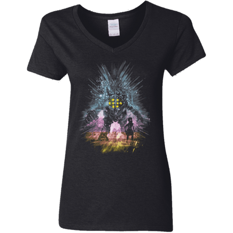 T-Shirts Black / S Biostorm Women's V-Neck T-Shirt