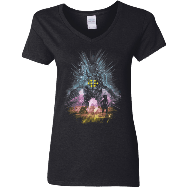 T-Shirts Black / S Biostorm Women's V-Neck T-Shirt