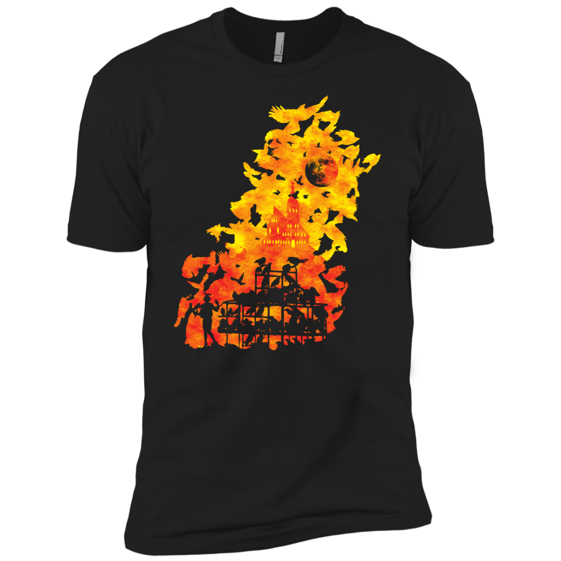 T-Shirts Black / X-Small Birds Of Terror Men's Premium T-Shirt