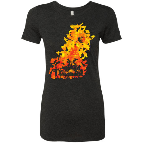 T-Shirts Vintage Black / S Birds Of Terror Women's Triblend T-Shirt