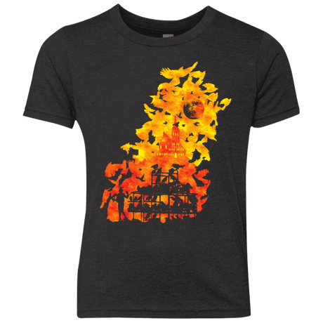 T-Shirts Vintage Black / YXS Birds Of Terror Youth Triblend T-Shirt