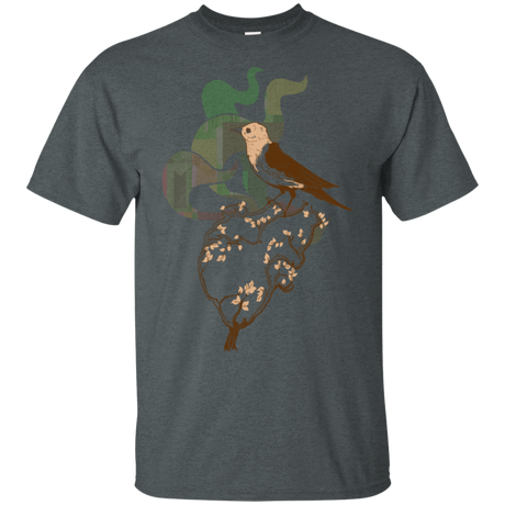 T-Shirts Dark Heather / S Birds T-Shirt
