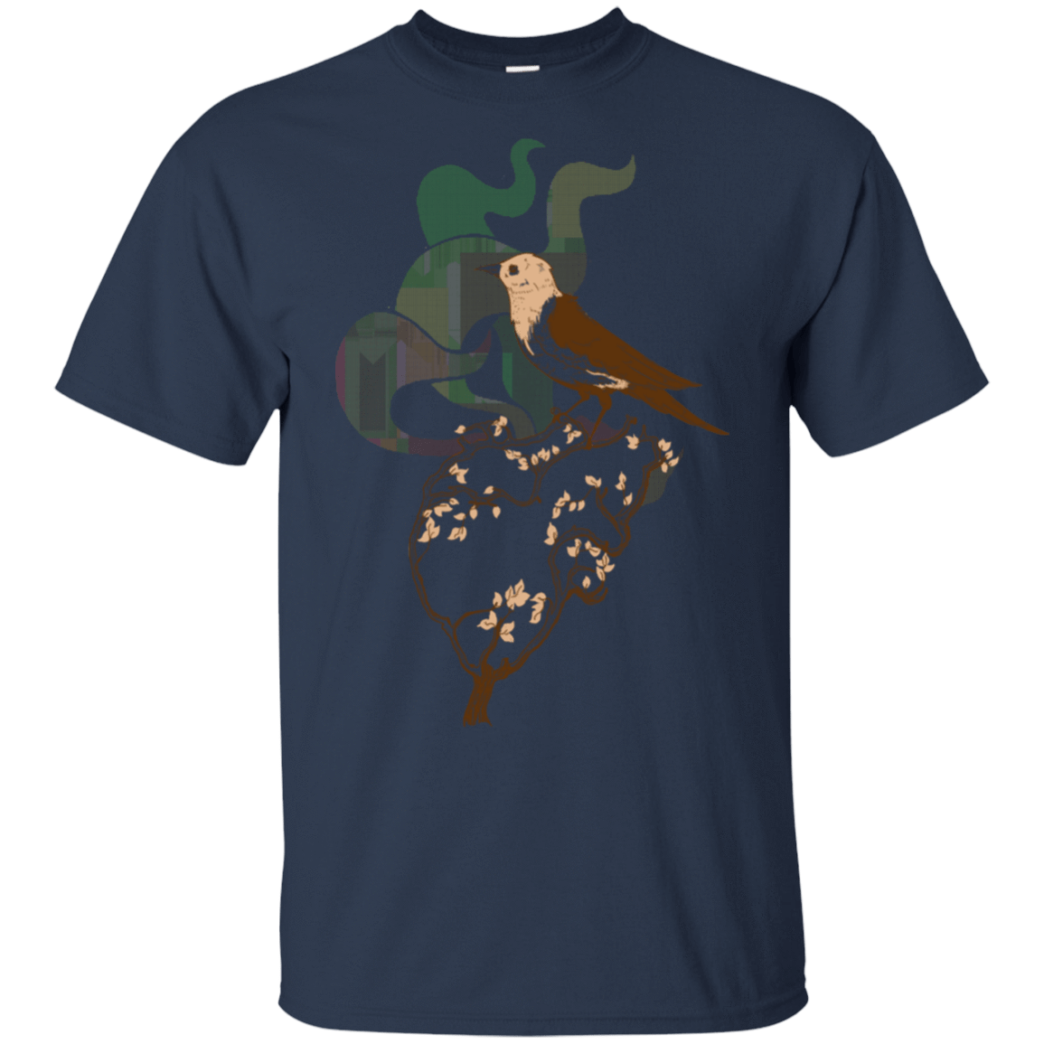 T-Shirts Navy / S Birds T-Shirt