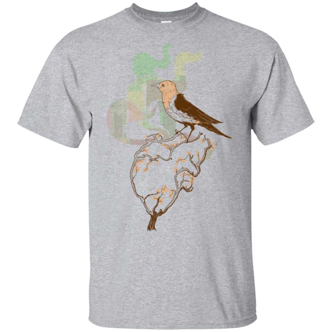 T-Shirts Sport Grey / S Birds T-Shirt