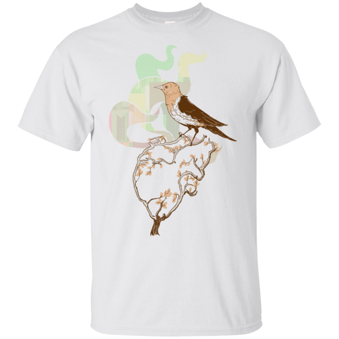 T-Shirts White / S Birds T-Shirt