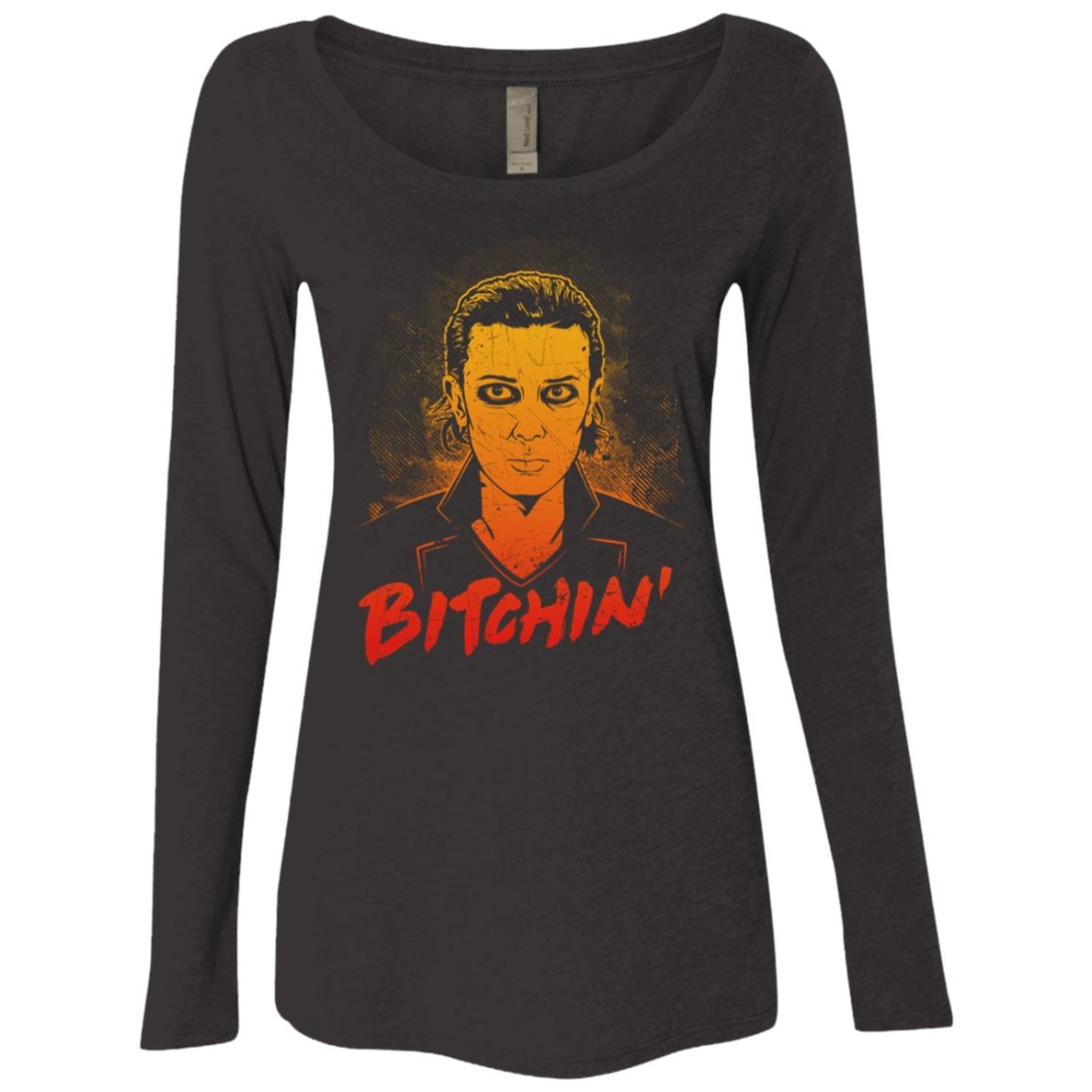 T-Shirts Vintage Black / S Bitchin' Women's Triblend Long Sleeve Shirt