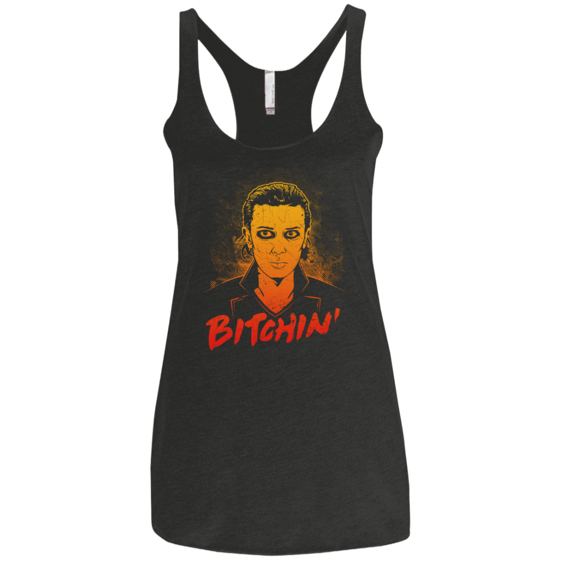 T-Shirts Vintage Black / X-Small Bitchin' Women's Triblend Racerback Tank