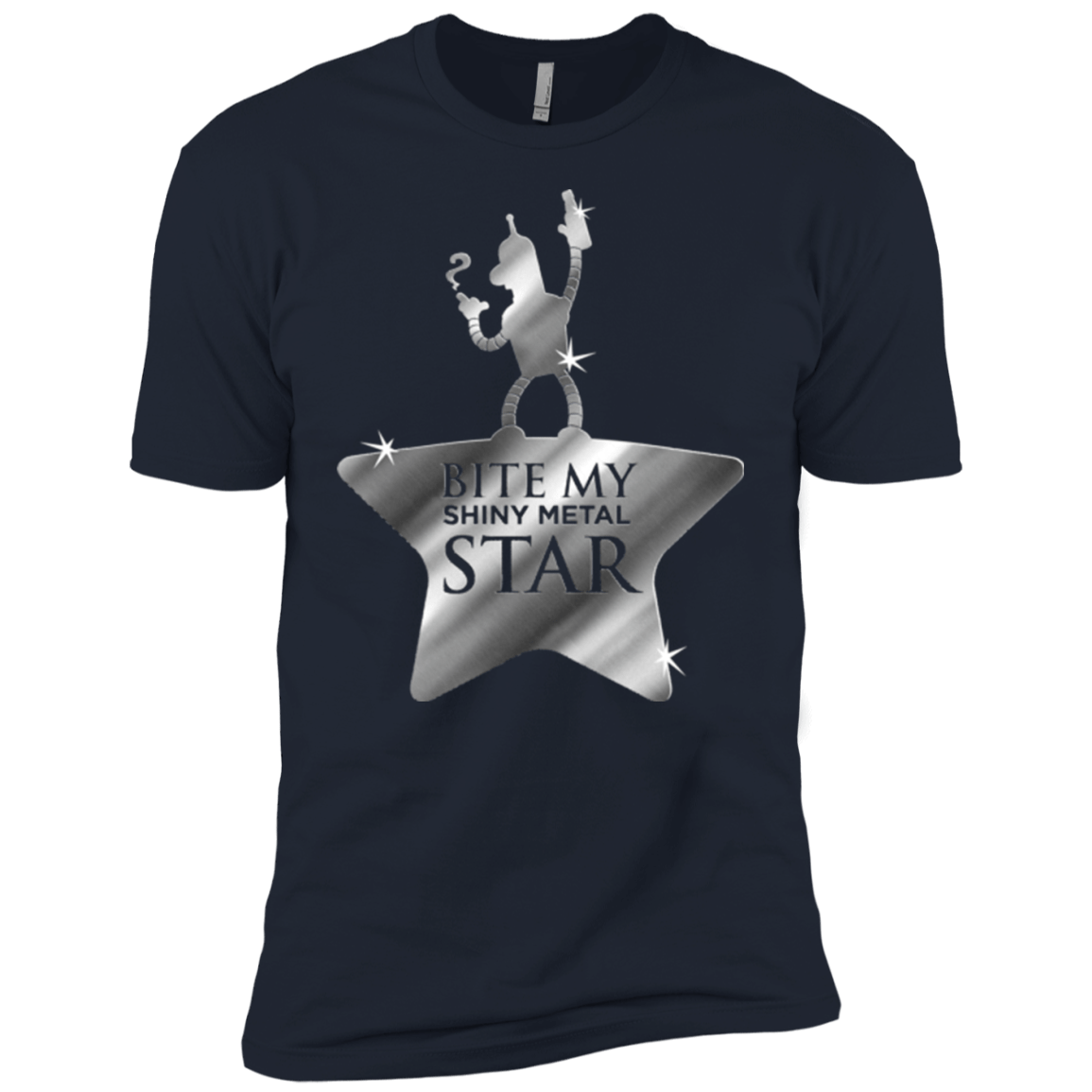 T-Shirts Midnight Navy / YXS Bite my Shiny Metal Star Boys Premium T-Shirt