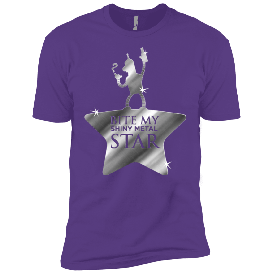 T-Shirts Purple Rush / YXS Bite my Shiny Metal Star Boys Premium T-Shirt