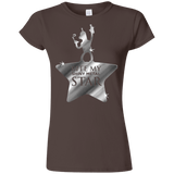 T-Shirts Dark Chocolate / S Bite my Shiny Metal Star Junior Slimmer-Fit T-Shirt