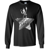 T-Shirts Black / S Bite my Shiny Metal Star Men's Long Sleeve T-Shirt