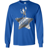 T-Shirts Royal / S Bite my Shiny Metal Star Men's Long Sleeve T-Shirt