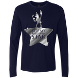 T-Shirts Midnight Navy / S Bite my Shiny Metal Star Men's Premium Long Sleeve