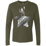 T-Shirts Military Green / S Bite my Shiny Metal Star Men's Premium Long Sleeve
