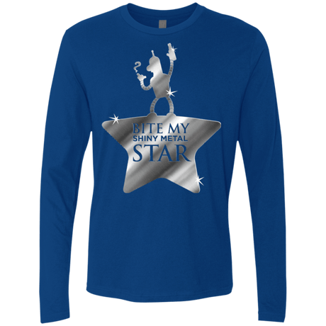 T-Shirts Royal / S Bite my Shiny Metal Star Men's Premium Long Sleeve