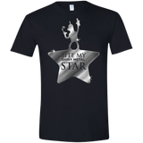 T-Shirts Black / X-Small Bite my Shiny Metal Star Men's Semi-Fitted Softstyle