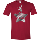 T-Shirts Cardinal Red / S Bite my Shiny Metal Star Men's Semi-Fitted Softstyle