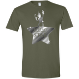 T-Shirts Military Green / S Bite my Shiny Metal Star Men's Semi-Fitted Softstyle