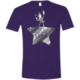 T-Shirts Purple / S Bite my Shiny Metal Star Men's Semi-Fitted Softstyle