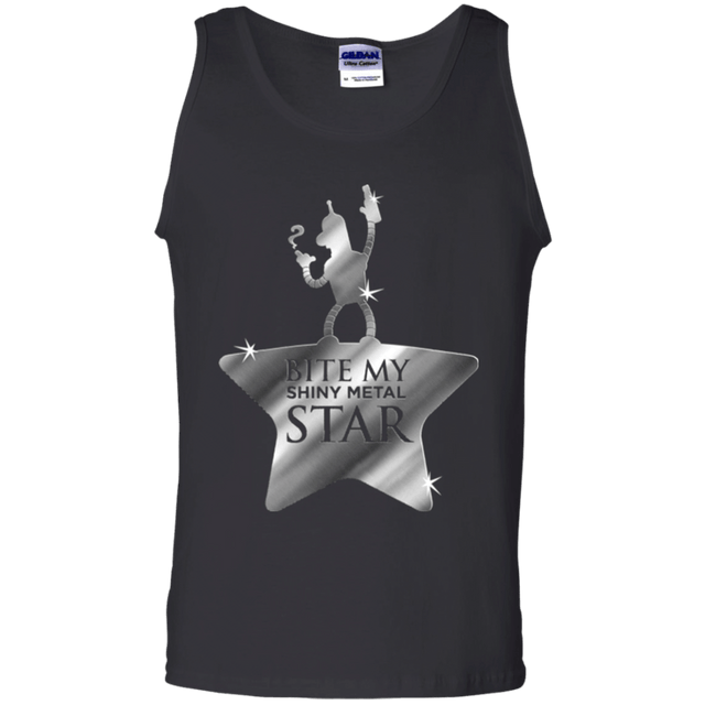 T-Shirts Black / S Bite my Shiny Metal Star Men's Tank Top