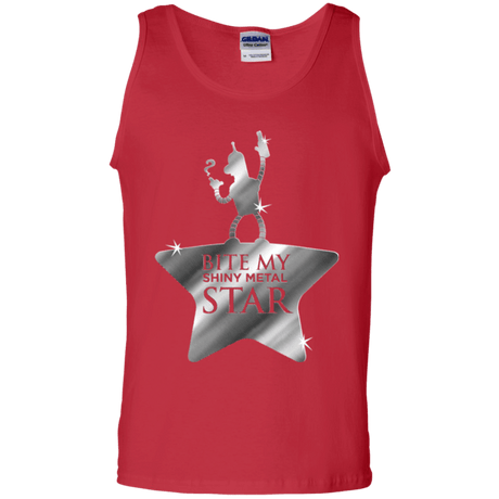 T-Shirts Red / S Bite my Shiny Metal Star Men's Tank Top
