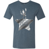T-Shirts Indigo / S Bite my Shiny Metal Star Men's Triblend T-Shirt