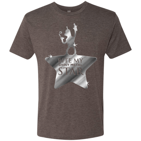 T-Shirts Macchiato / S Bite my Shiny Metal Star Men's Triblend T-Shirt