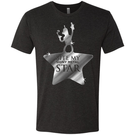 T-Shirts Vintage Black / S Bite my Shiny Metal Star Men's Triblend T-Shirt
