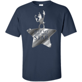 T-Shirts Navy / XLT Bite my Shiny Metal Star Tall T-Shirt