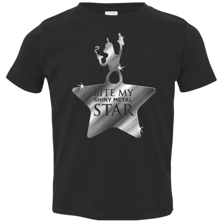 T-Shirts Black / 2T Bite my Shiny Metal Star Toddler Premium T-Shirt