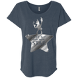 T-Shirts Indigo / X-Small Bite my Shiny Metal Star Triblend Dolman Sleeve