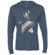 T-Shirts Indigo / X-Small Bite my Shiny Metal Star Triblend Long Sleeve Hoodie Tee