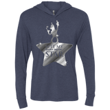 T-Shirts Vintage Navy / X-Small Bite my Shiny Metal Star Triblend Long Sleeve Hoodie Tee