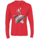 T-Shirts Vintage Red / X-Small Bite my Shiny Metal Star Triblend Long Sleeve Hoodie Tee