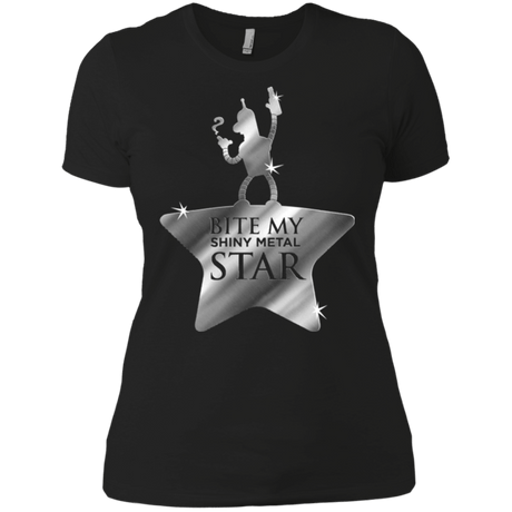 T-Shirts Black / X-Small Bite my Shiny Metal Star Women's Premium T-Shirt