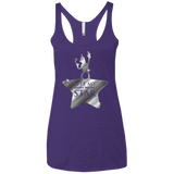 T-Shirts Purple Rush / X-Small Bite my Shiny Metal Star Women's Triblend Racerback Tank