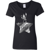 T-Shirts Black / S Bite my Shiny Metal Star Women's V-Neck T-Shirt