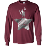 T-Shirts Maroon / YS Bite my Shiny Metal Star Youth Long Sleeve T-Shirt