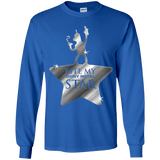 T-Shirts Royal / YS Bite my Shiny Metal Star Youth Long Sleeve T-Shirt