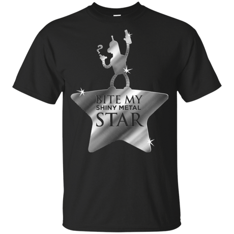 T-Shirts Black / YXS Bite my Shiny Metal Star Youth T-Shirt