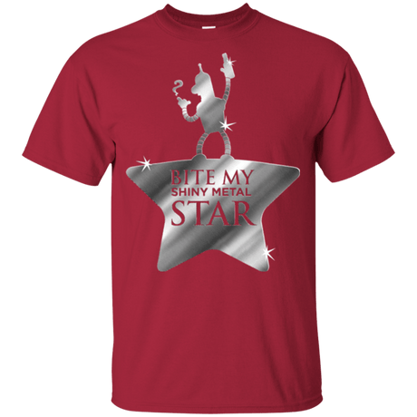 T-Shirts Cardinal / YXS Bite my Shiny Metal Star Youth T-Shirt