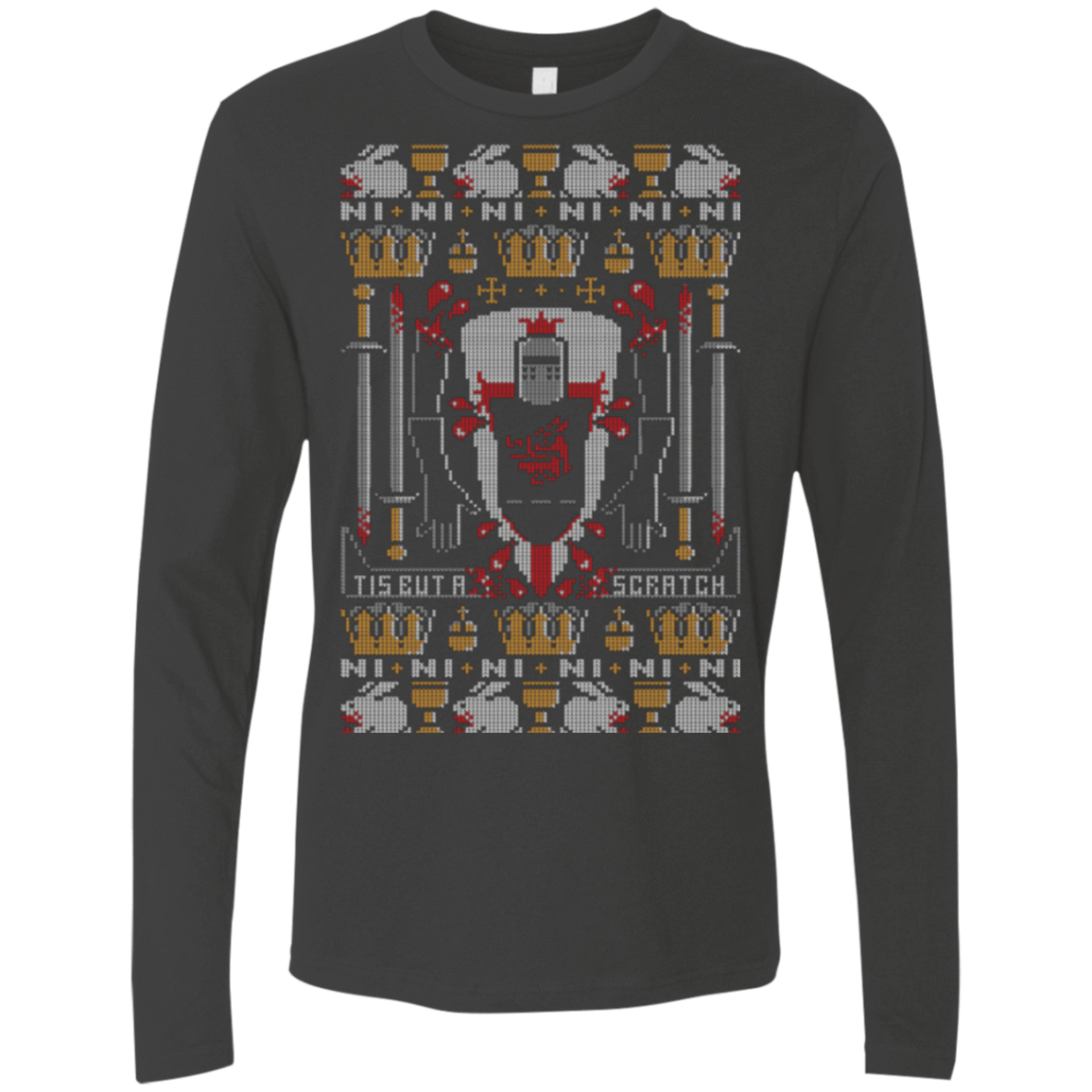 T-Shirts Heavy Metal / Small Bite ya Legs Off Men's Premium Long Sleeve