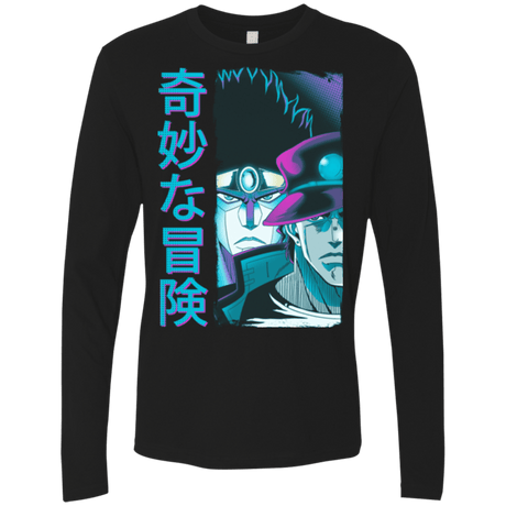 T-Shirts Black / Small Bizarre Adventure Men's Premium Long Sleeve