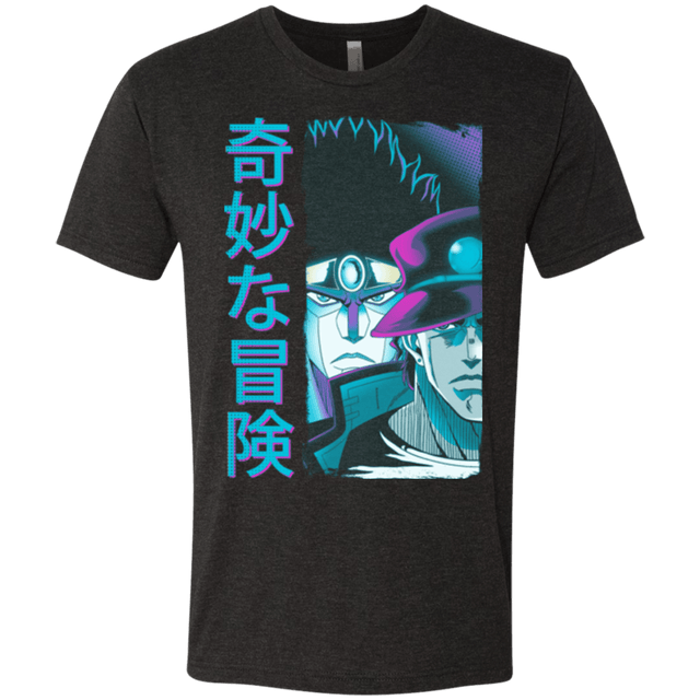 T-Shirts Vintage Black / Small Bizarre Adventure Men's Triblend T-Shirt