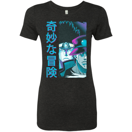 T-Shirts Vintage Black / Small Bizarre Adventure Women's Triblend T-Shirt