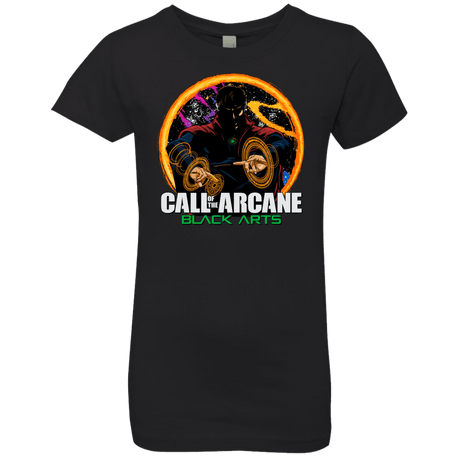 T-Shirts Black / YXS Black arts Girls Premium T-Shirt