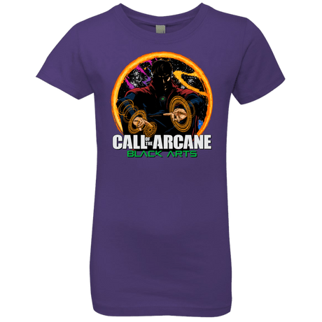 T-Shirts Purple Rush / YXS Black arts Girls Premium T-Shirt