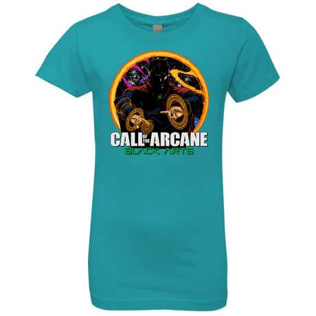 T-Shirts Tahiti Blue / YXS Black arts Girls Premium T-Shirt