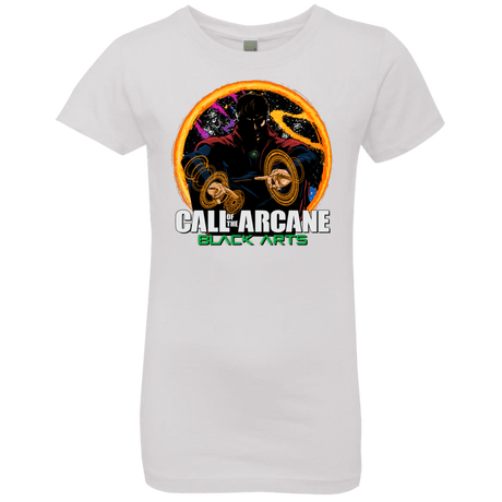 T-Shirts White / YXS Black arts Girls Premium T-Shirt