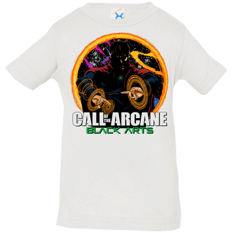 T-Shirts White / 6 Months Black arts Infant PremiumT-Shirt